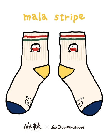 MALA Stripe Socks [SIZE S]