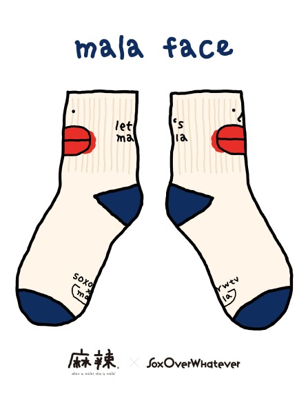 MALA Face Socks [SIZE S]